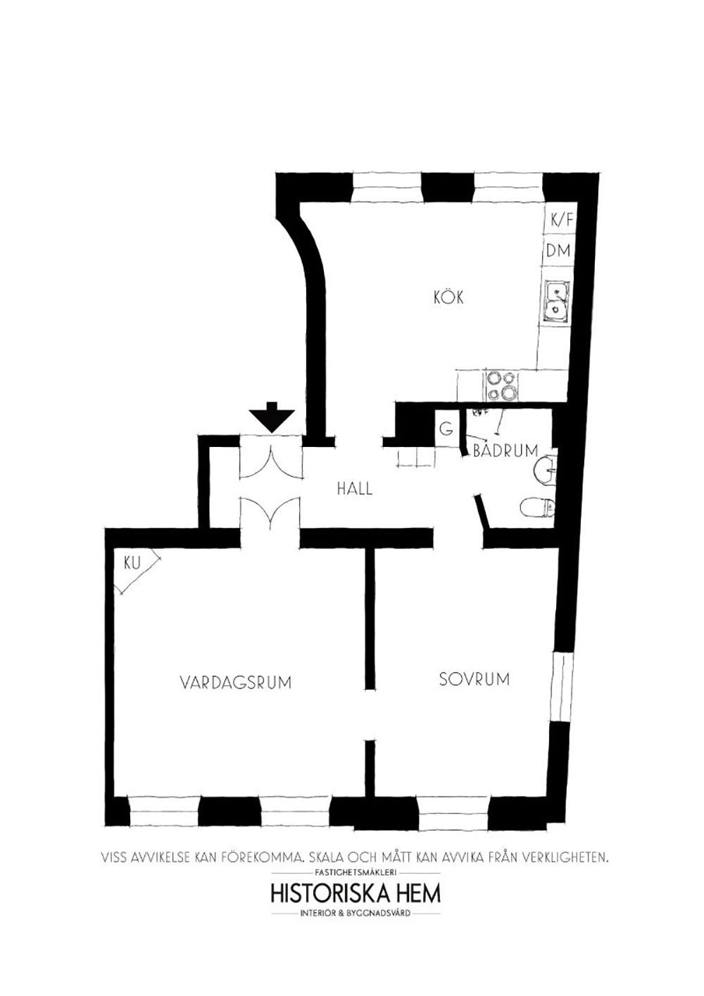 斯德哥尔摩极简主义公寓设计-33