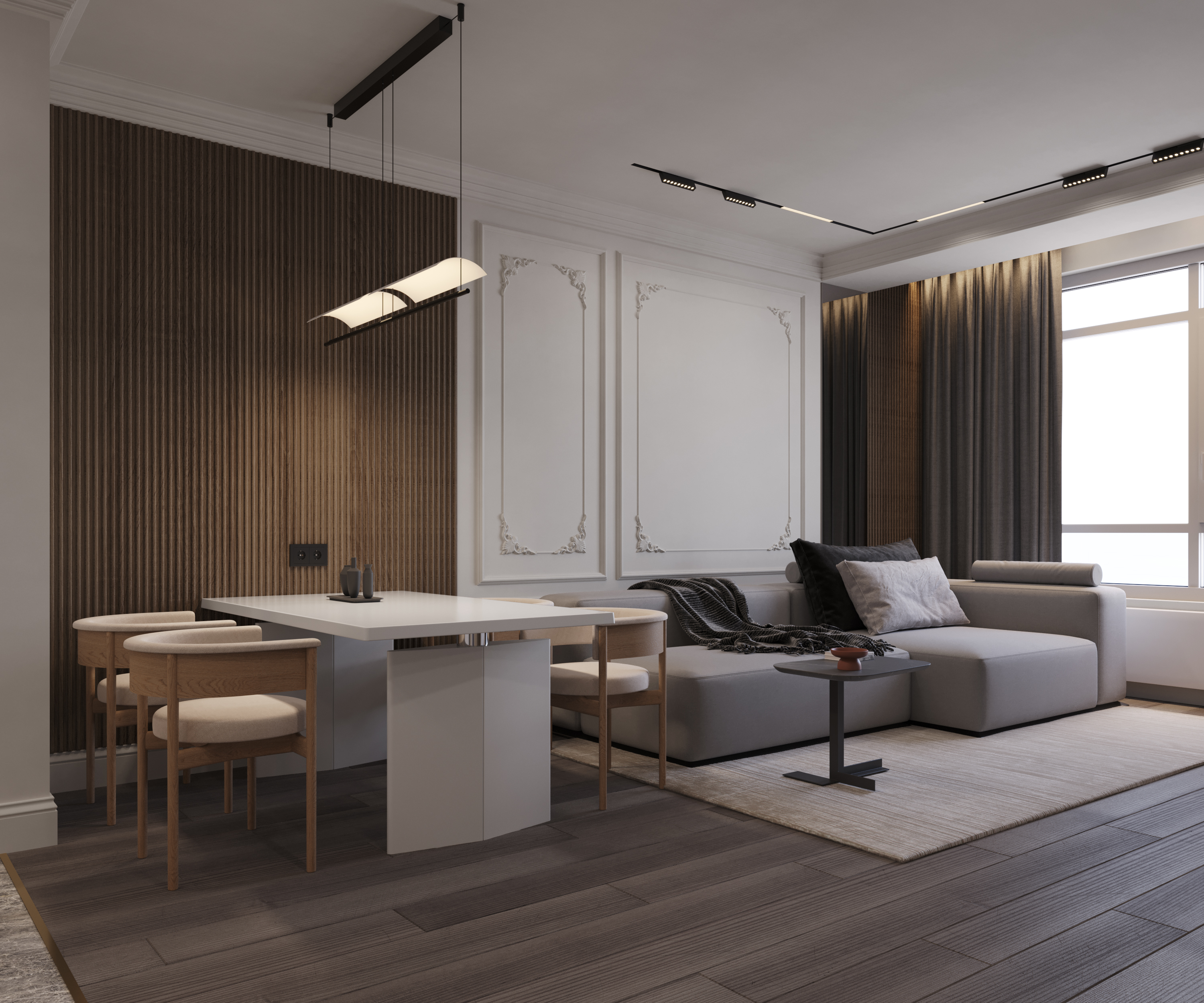 Design project of the apartment "Highvill"-3