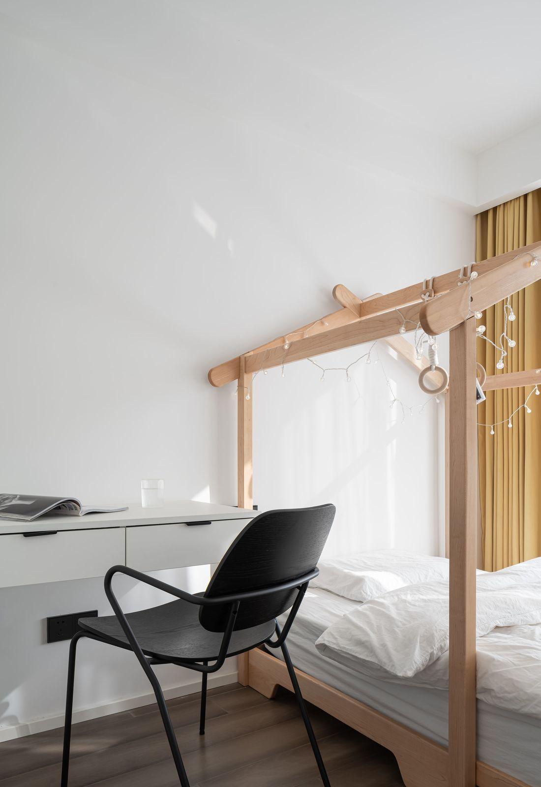 黑白灰简约小户型设计-26