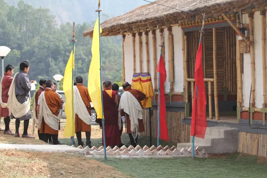 不丹总督府竹屋丨INBAR,ABARI-7