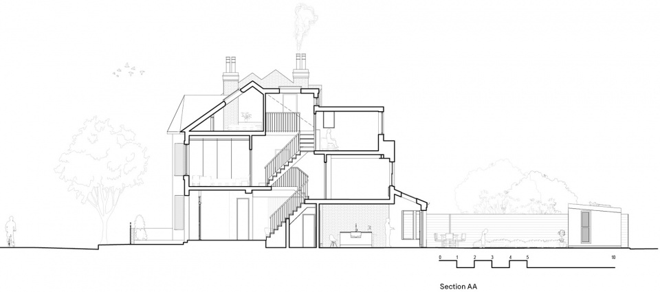 伦敦哈克尼区“爱巢”改造-16