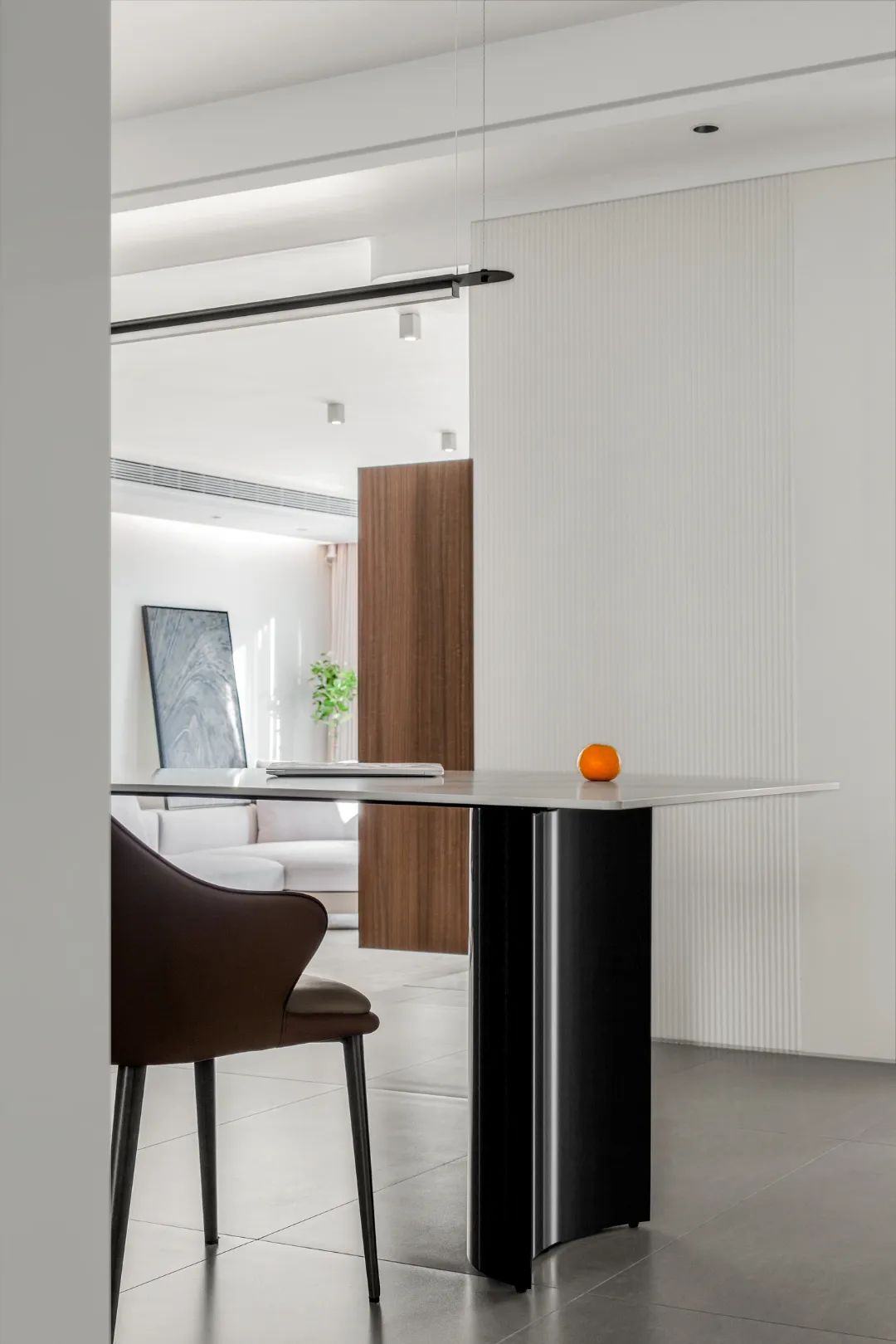 158㎡全承重墙老三居的现代简约设计丨研筑国际室内设计事务所-23