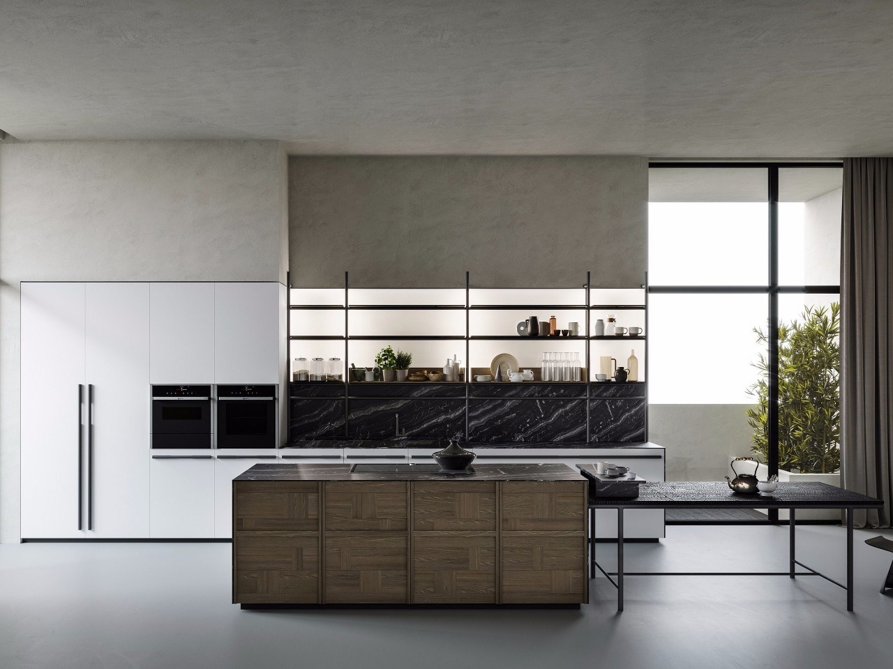 厨房玩转高级灰 大牌橱柜新系列点评-62