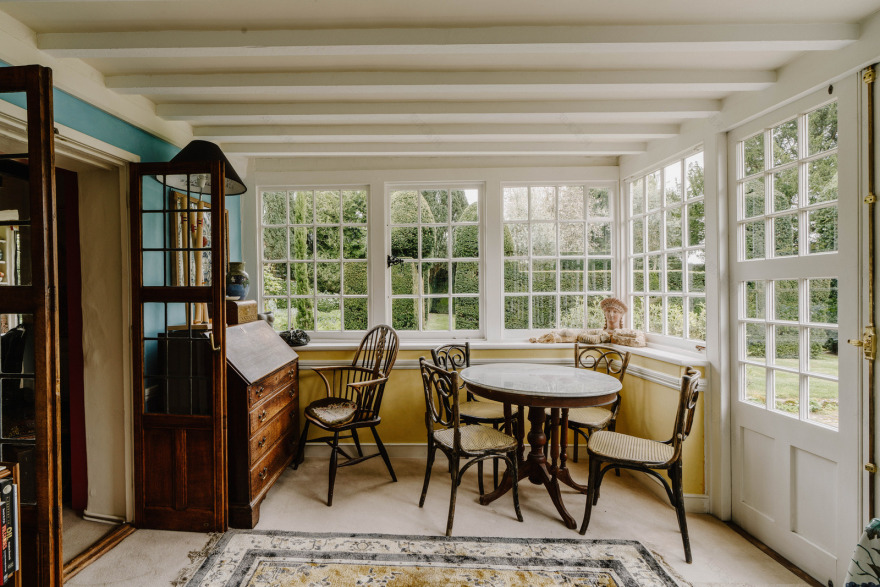 A country cottage beckons from beneath an enchanting thatched roof - The Spaces-2