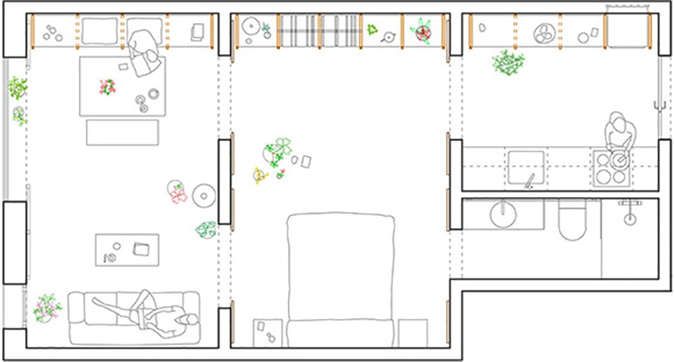 巴塞罗那十九世纪阁楼住宅,空间重塑与自然融合-52