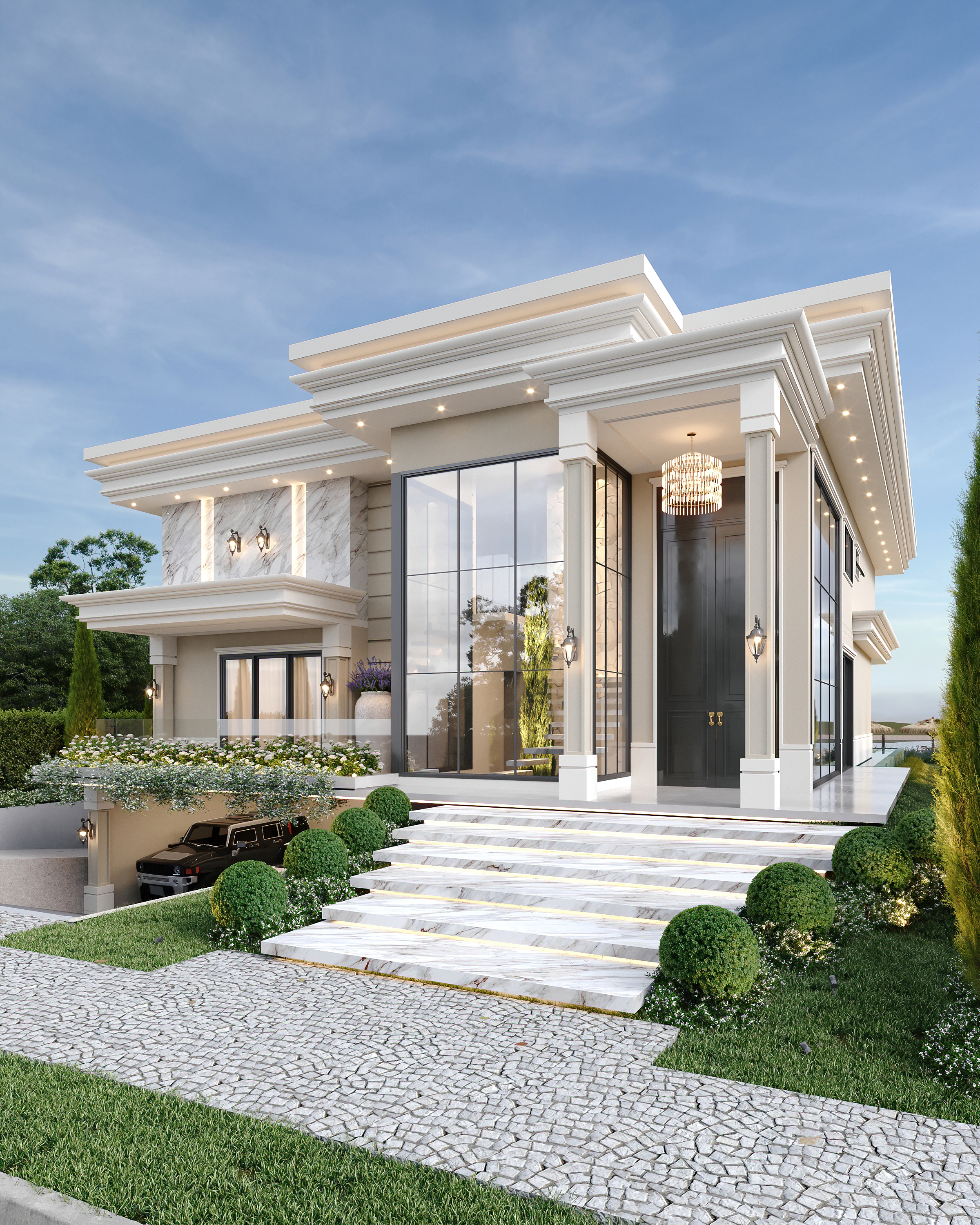 新古典主义风格住宅丨@manzottiarquitetura-7