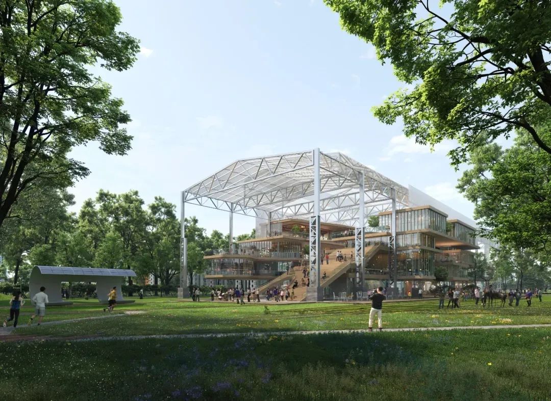 宝山中央钢铁公园工业建筑改造丨中国上海丨HMD汉米敦-18