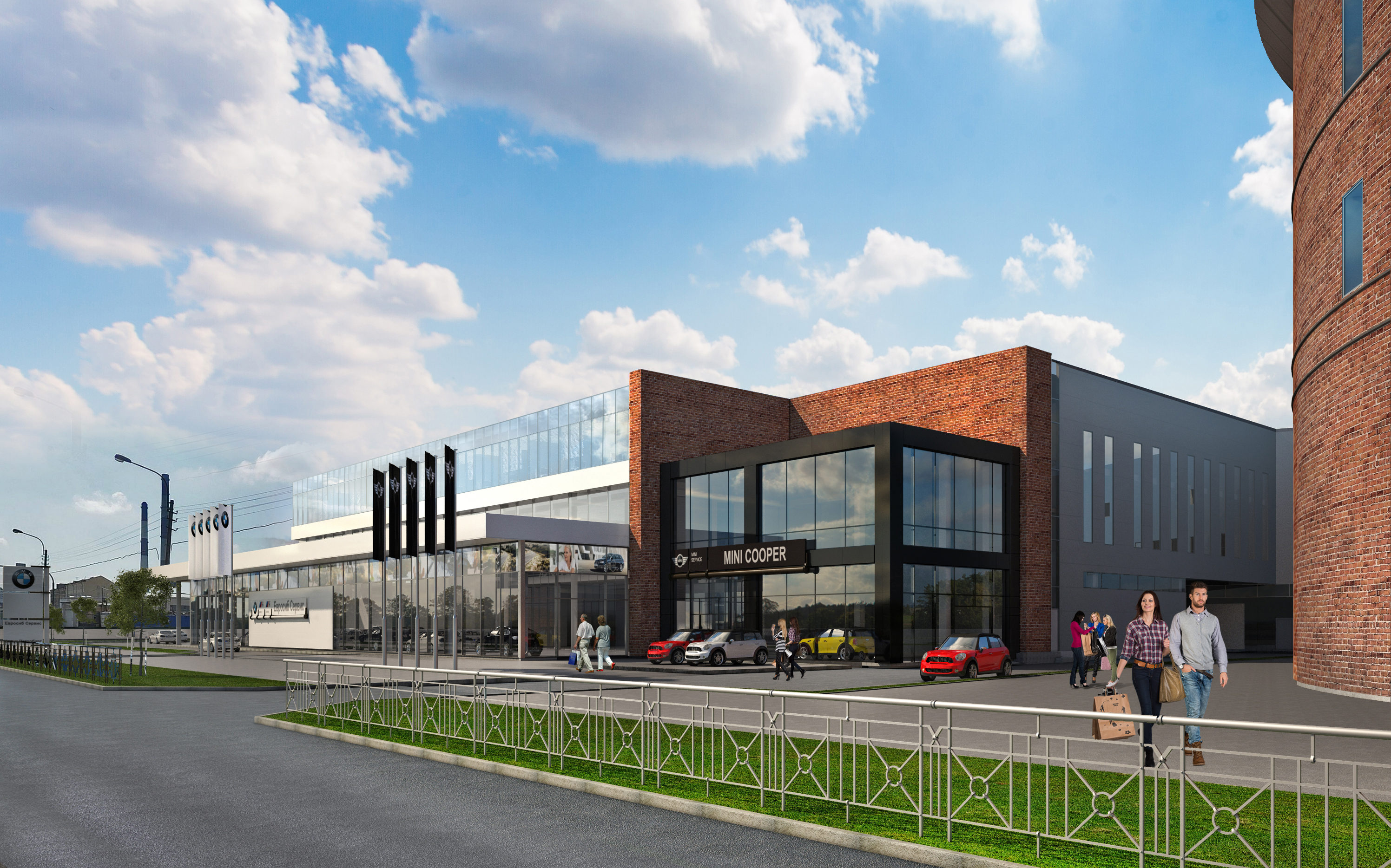 圣彼得堡 BMW、MINI、JLR 汽车展厅-12