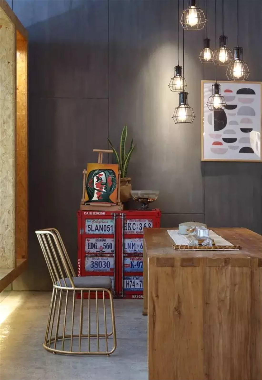 60㎡工业风办公空间设计-19