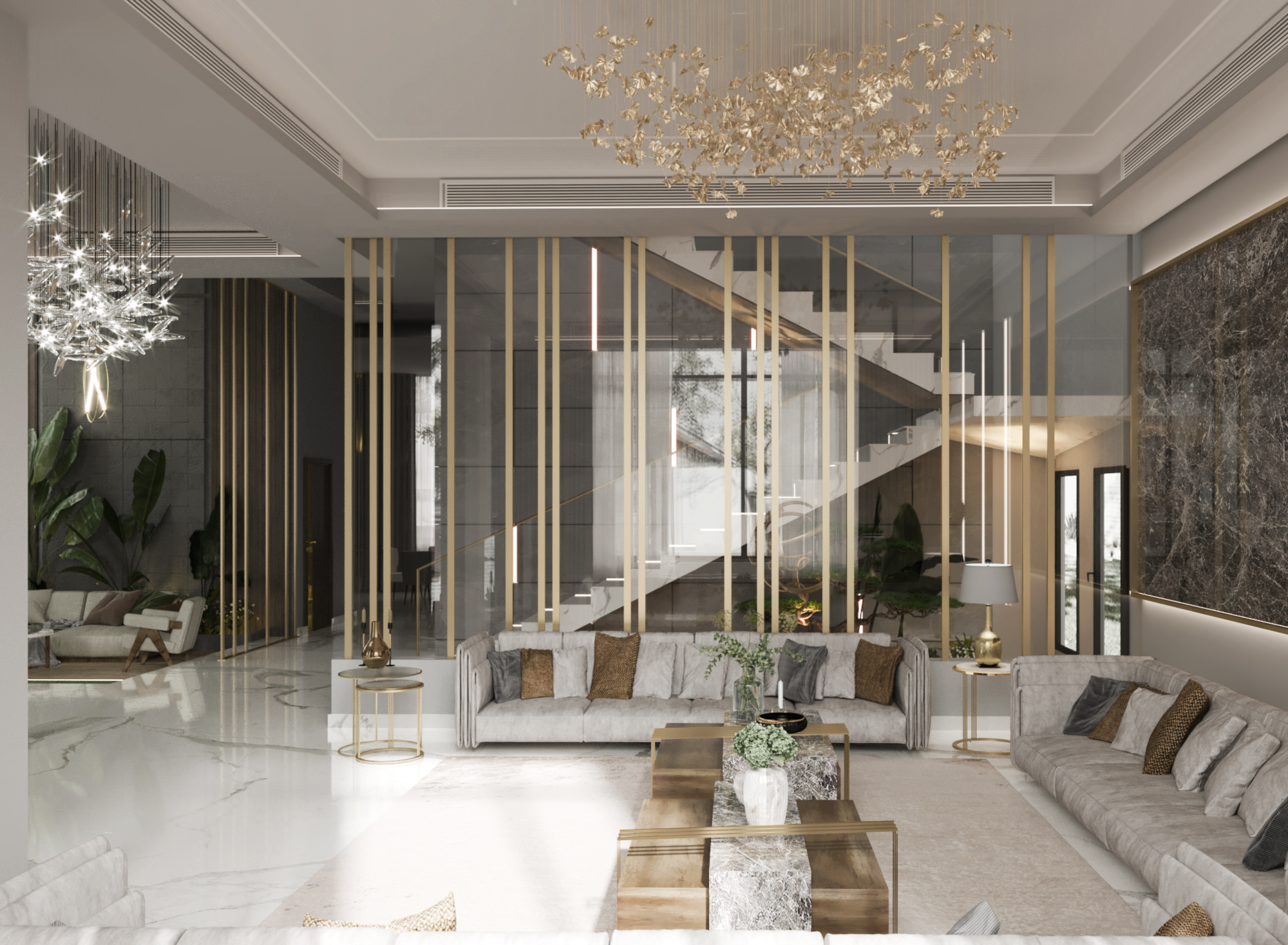 LUXURIOUS VILLA 室内设计丨Ghada Fathy-5