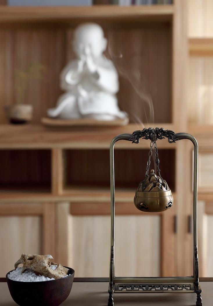 尚层装饰丨心中自在山水—会展誉景新中式风格别墅装修-21