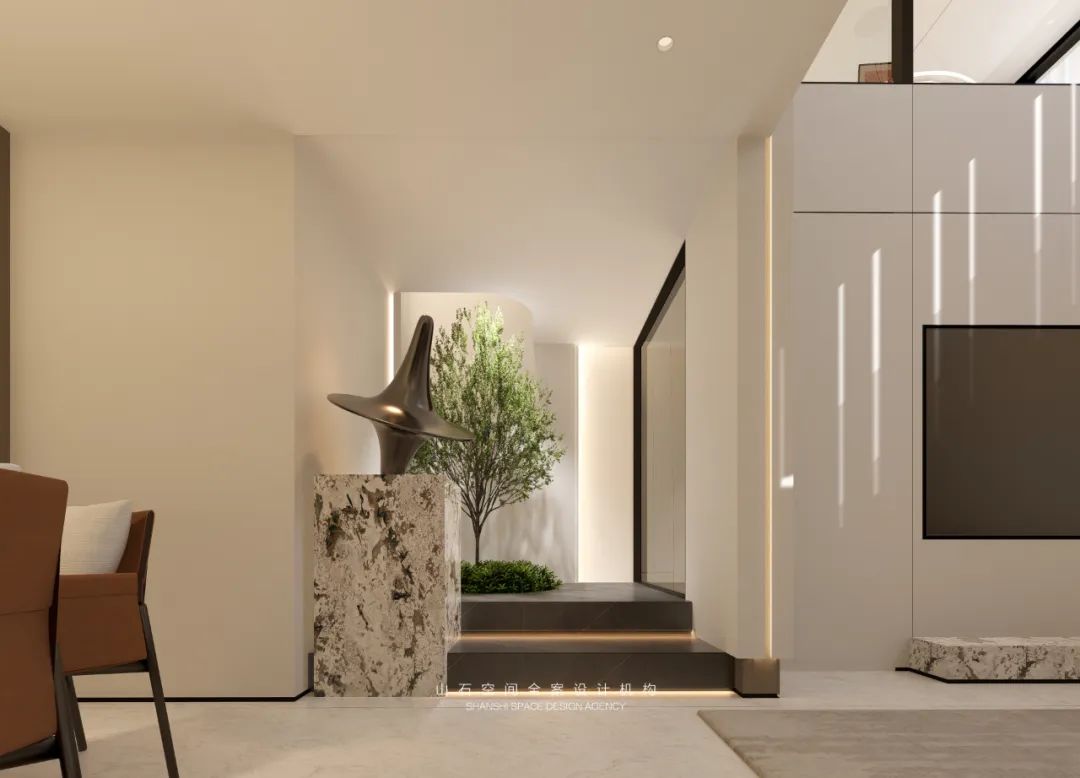 融创城底墅时光诗意空间设计丨中国沈阳丨山石空间全案设计机构-19