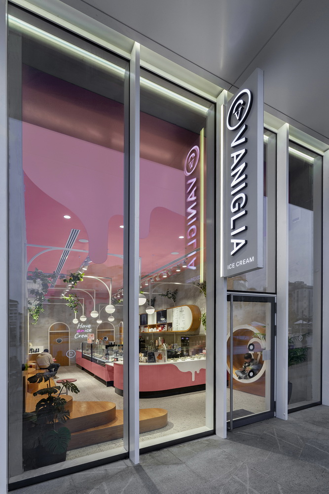 vaniglia raanana 冰淇淋店设计丨Dana Shaked-17