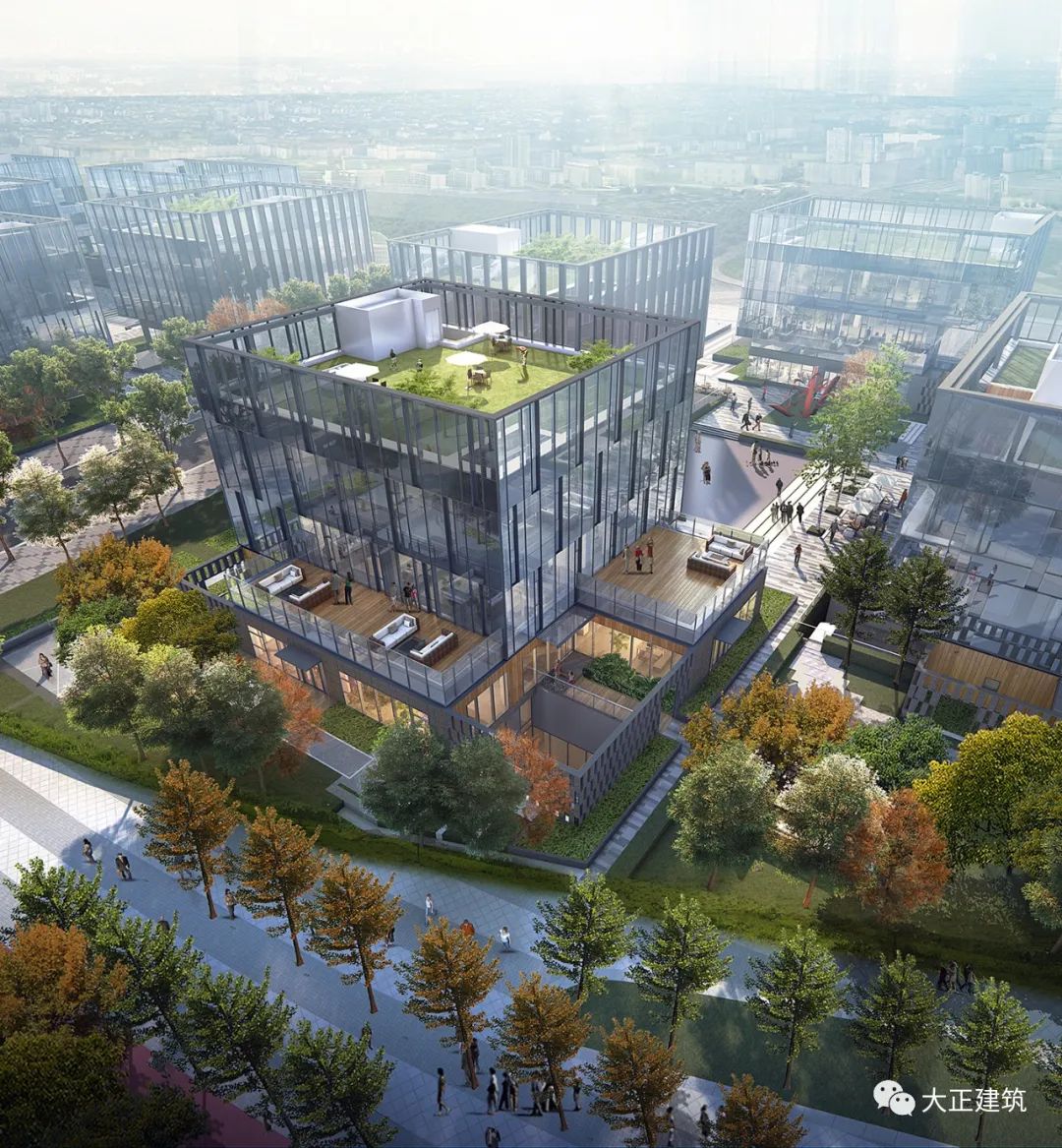 AI未来街区 · 穿街引园的生态创新设计丨中国上海丨Dplus studio大正建筑-62