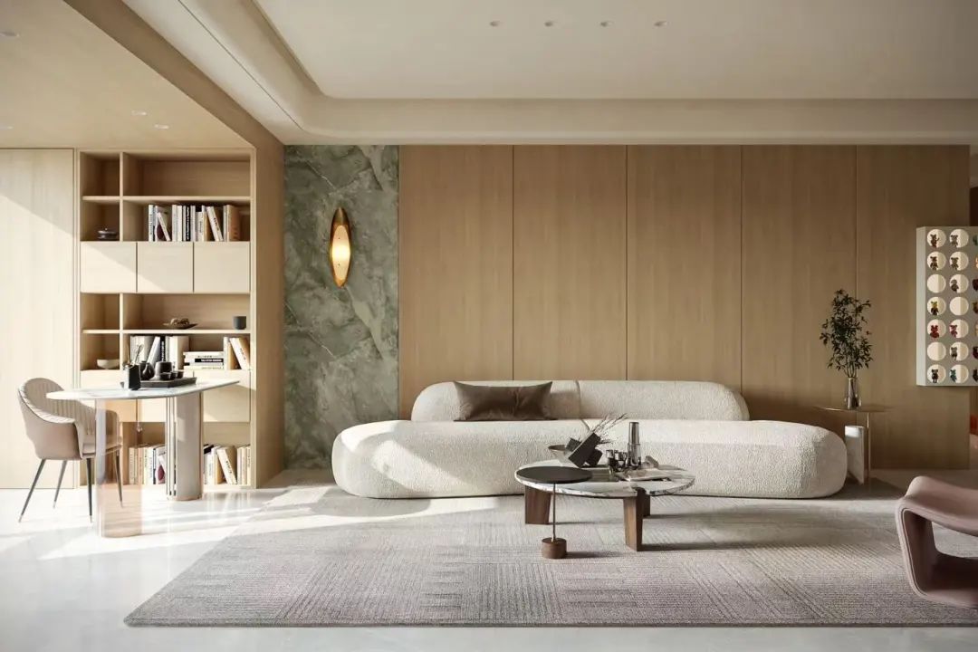 P.W.璞物设计新作|苏河湾壹号品意式轻奢-21