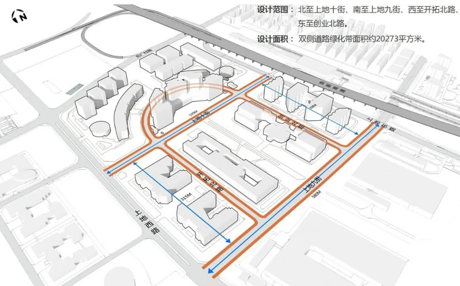 北京海淀上地 U 型路改造丨中国北京丨易兰规划设计院-10