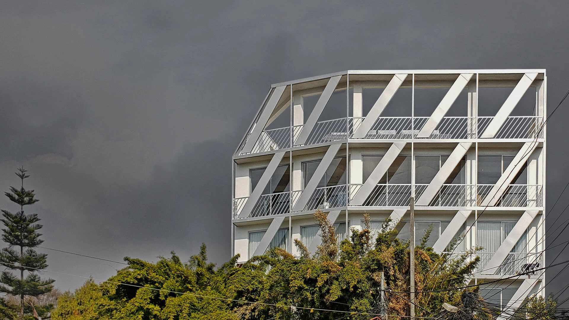 尼泊尔“对角线”公寓丨MAP-20