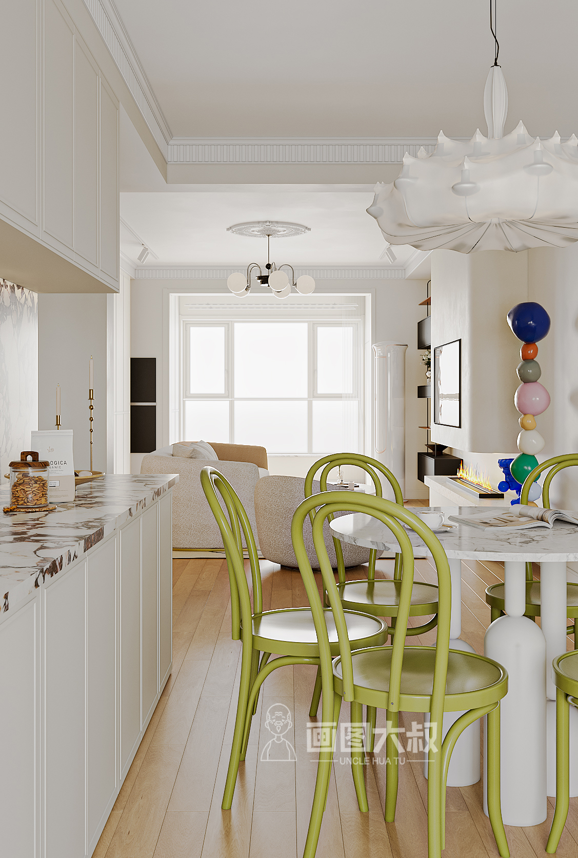 奶油风效果图-10