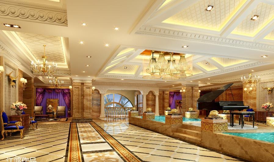 简约风格会所设计 融入自然元素-8