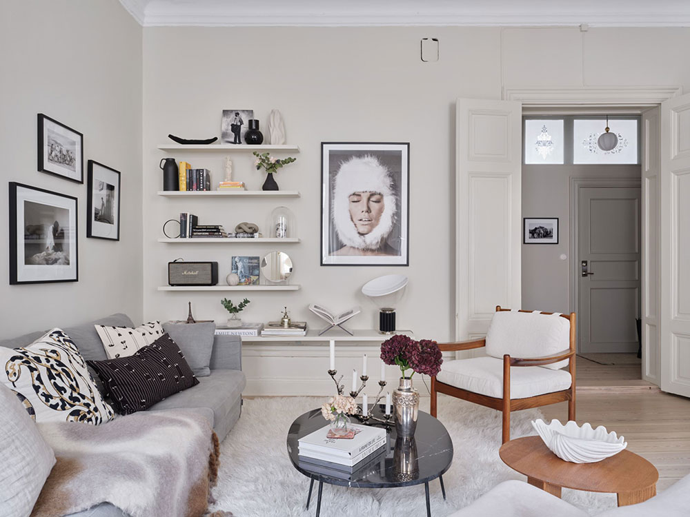 温馨斯堪的纳维亚公寓，冬季风情满满-3