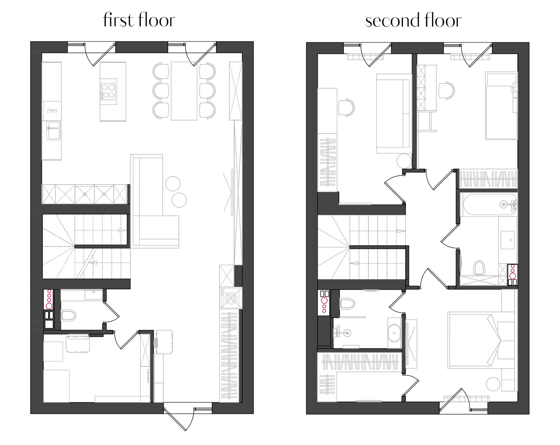 121平，现代简约二层空间设计！                     -0