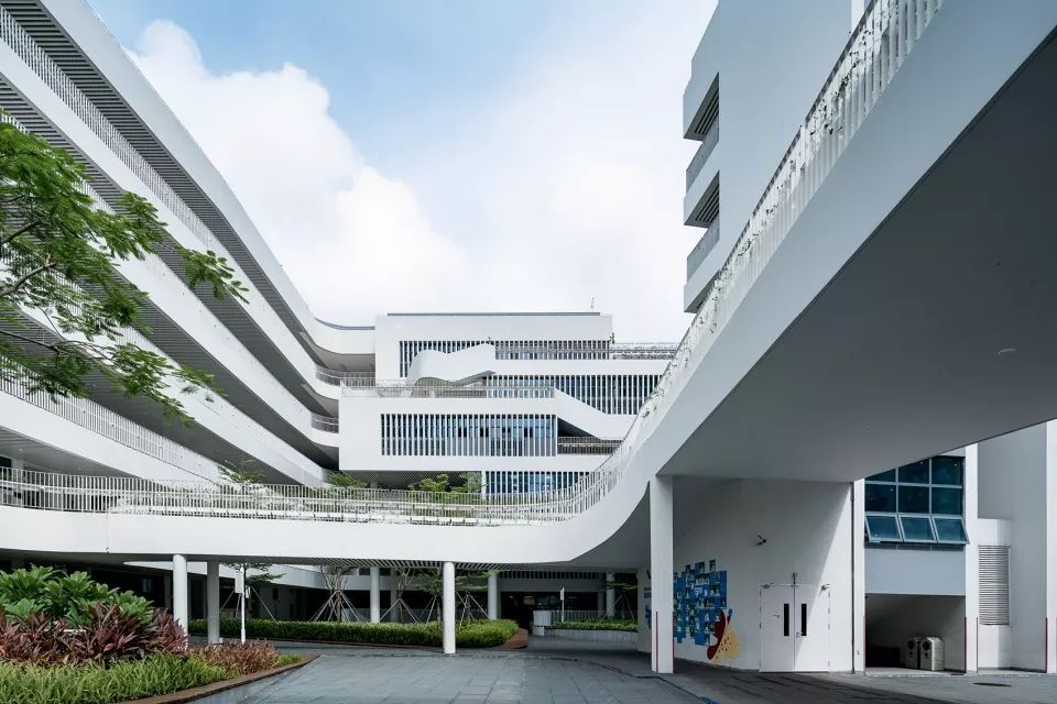 深圳前海三小(荔湾小学)- 高容高密校园的立体空间营造-70