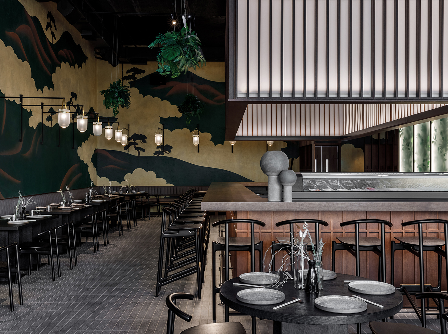 Ресторан японской кухни по проекту Arch(e)type в Москве-0