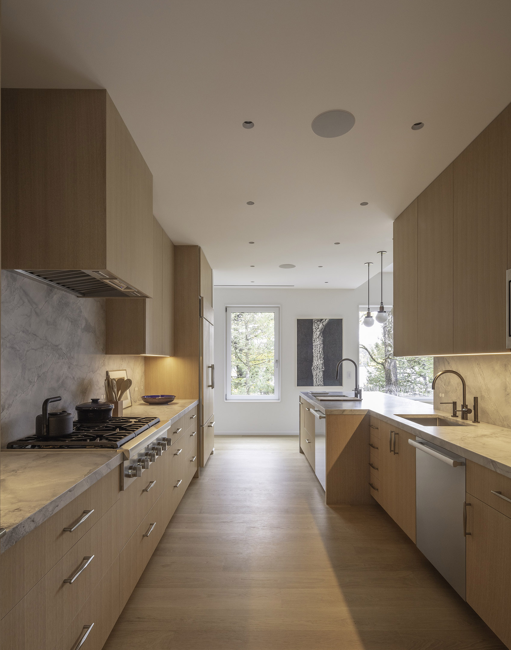 森林湖畔别墅丨美国丨Pachano & Vollert Architecture-40