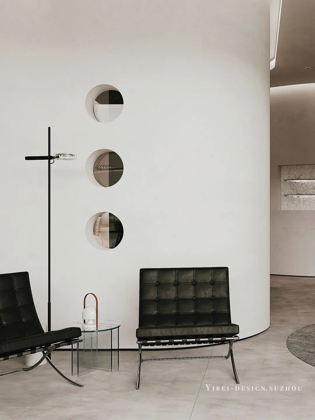 弧线之美 · 苏州 YIBEI 商业空间设计丨中国苏州丨YIBEI DESIGN-1