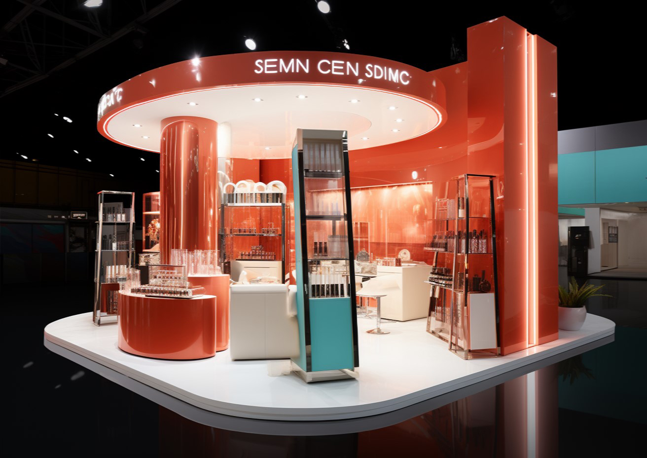 AI展台，AI展台设计，展览设计，展台设计，-6