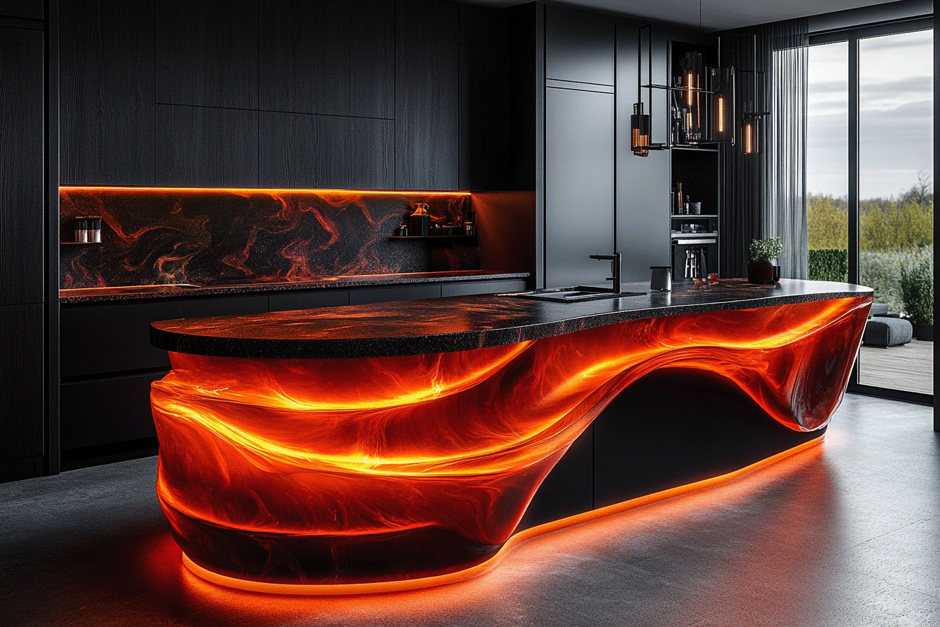 Extraordinary Bespoke Kitchen Islands by AICI-66