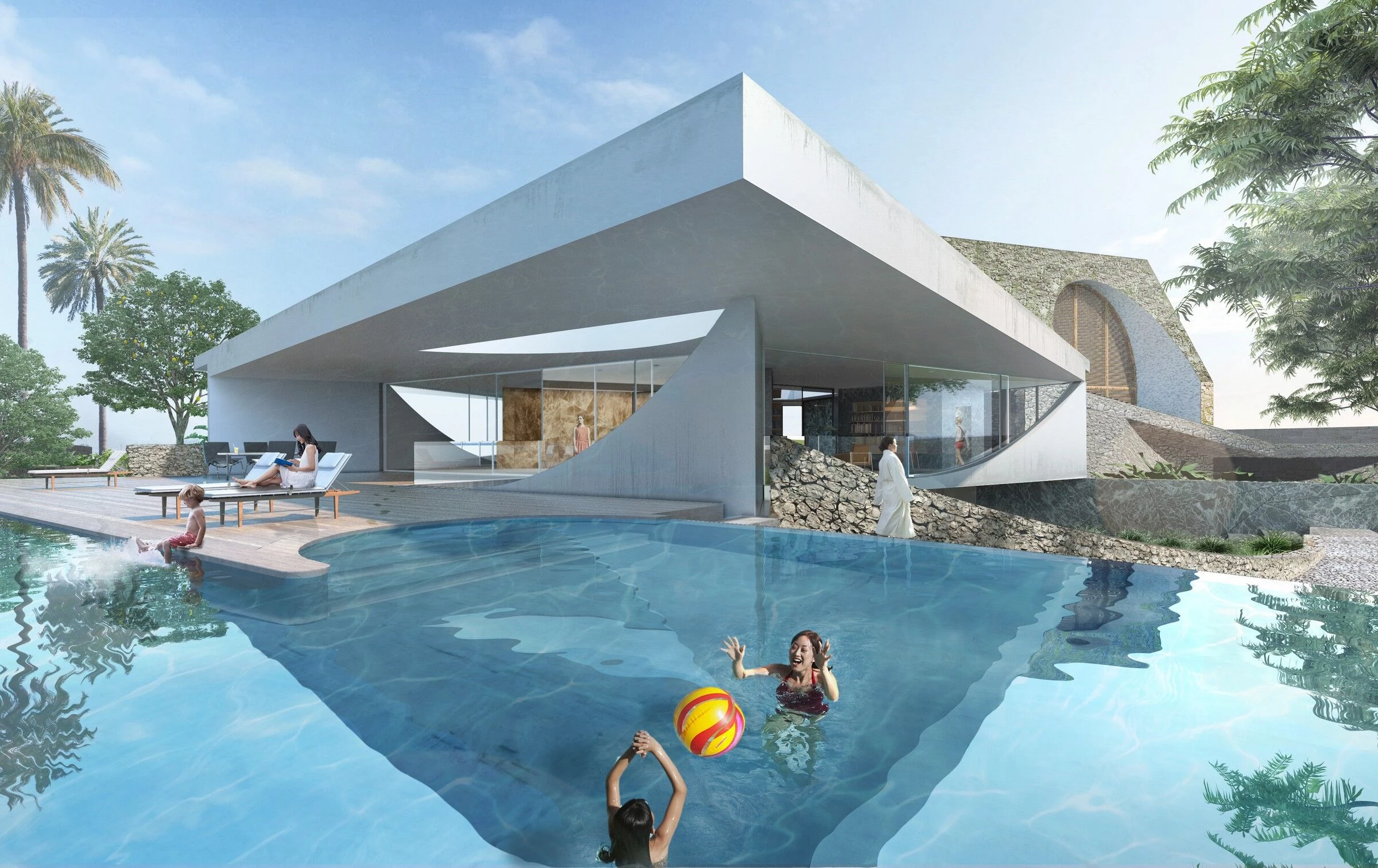 秘境别墅 · 天地之间的冥想空间丨菲律宾丨caza architects-8