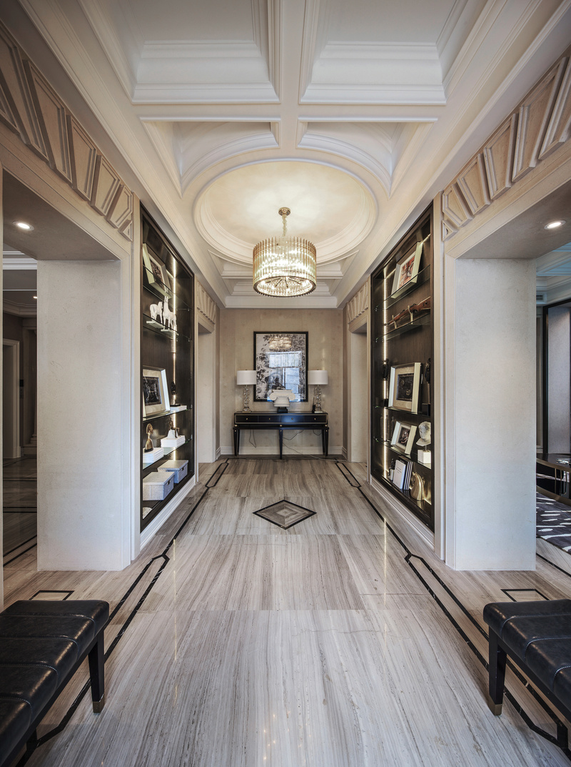 绍兴御香园四期独栋样板房 | 后现代美式奢华的艺术呈现-9