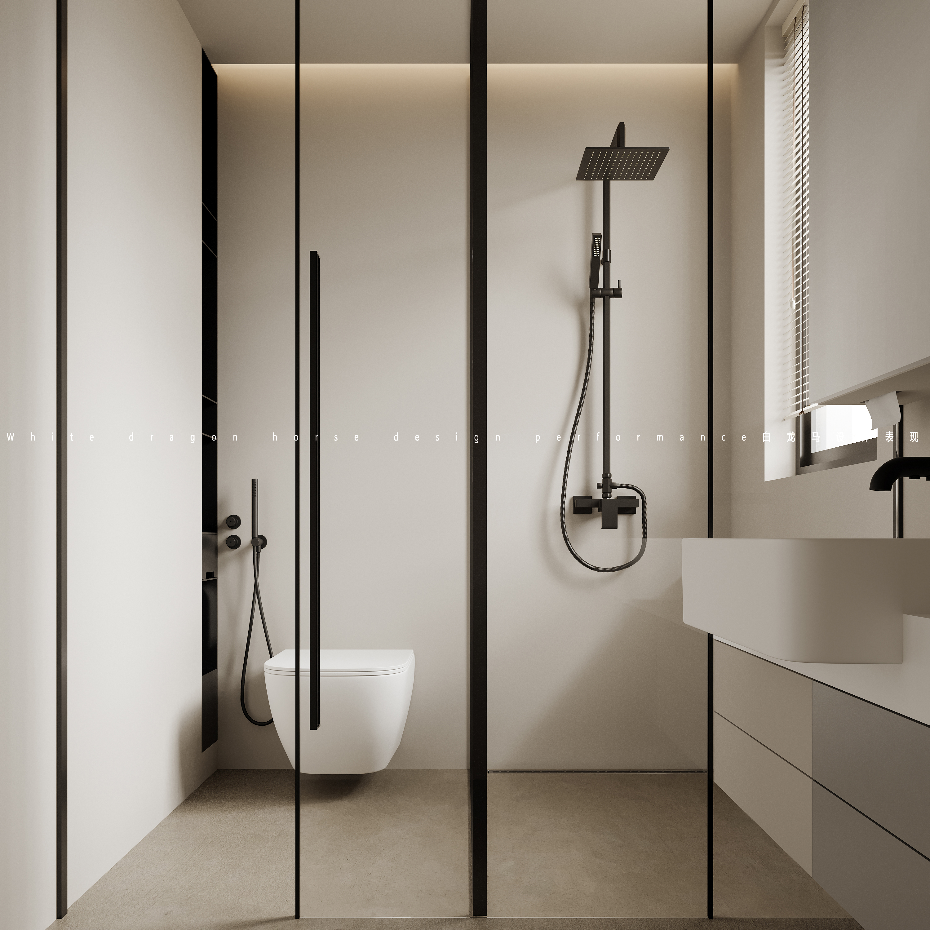 现代简约家装设计——白龙马效果图-10