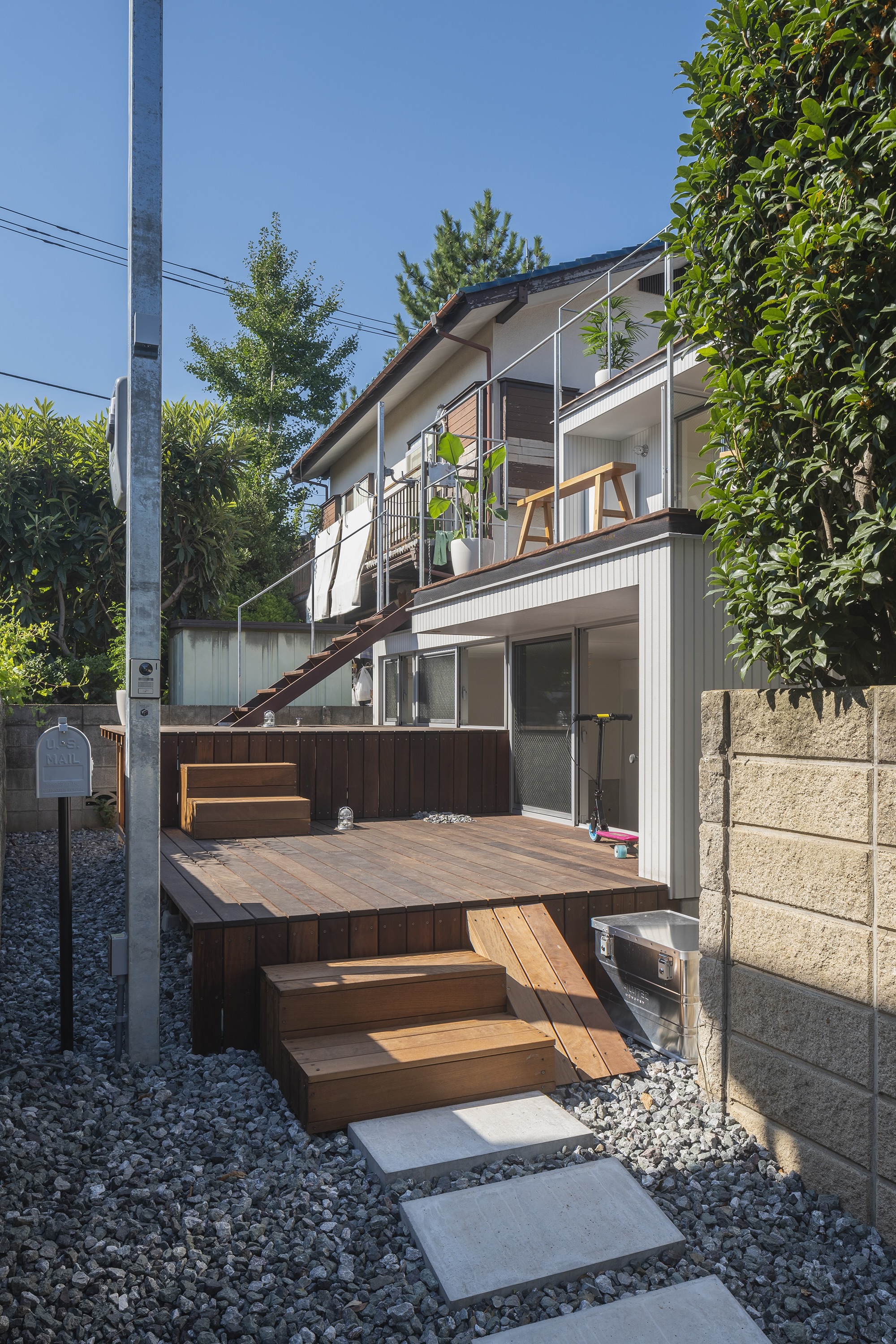 台阶式花园住宅丨日本丨Niji Architects-24