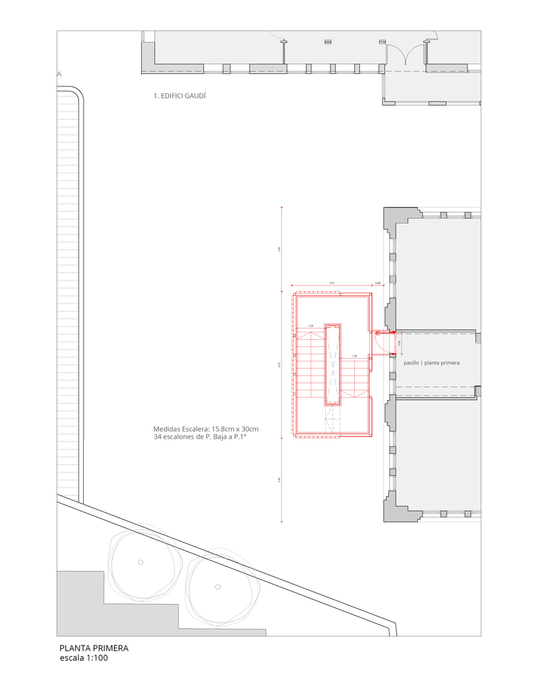 巴塞罗那“逃离楼梯”项目丨西班牙巴塞罗那丨Picharchitects,PichAguilera-29