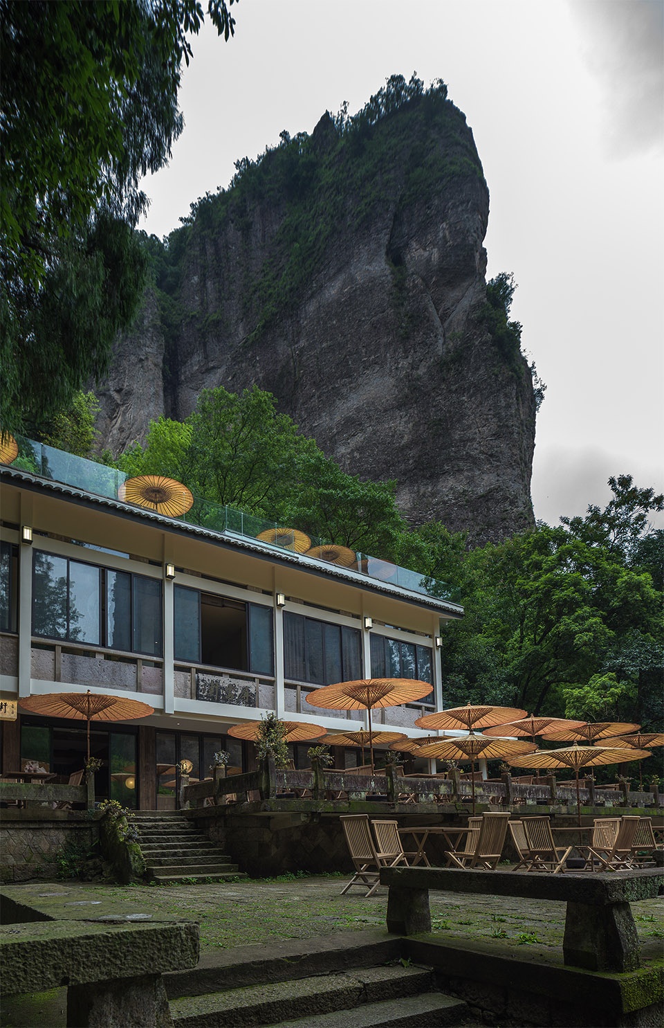 温州雁荡山风景区商业(屏霞轩茶室与灵峰文创店)丨中国温州丨慢珊瑚设计-22