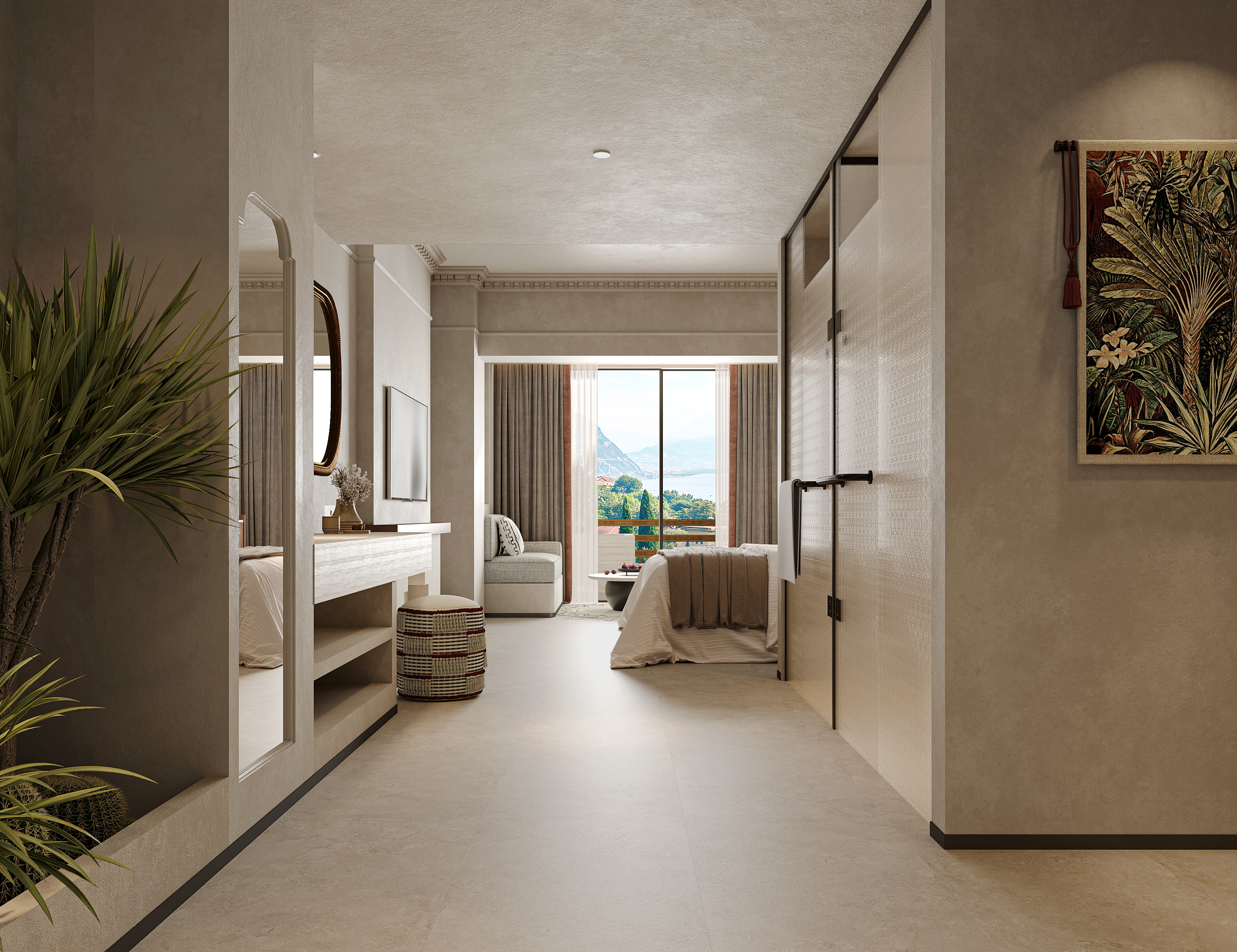 酒店客房 效果图-5