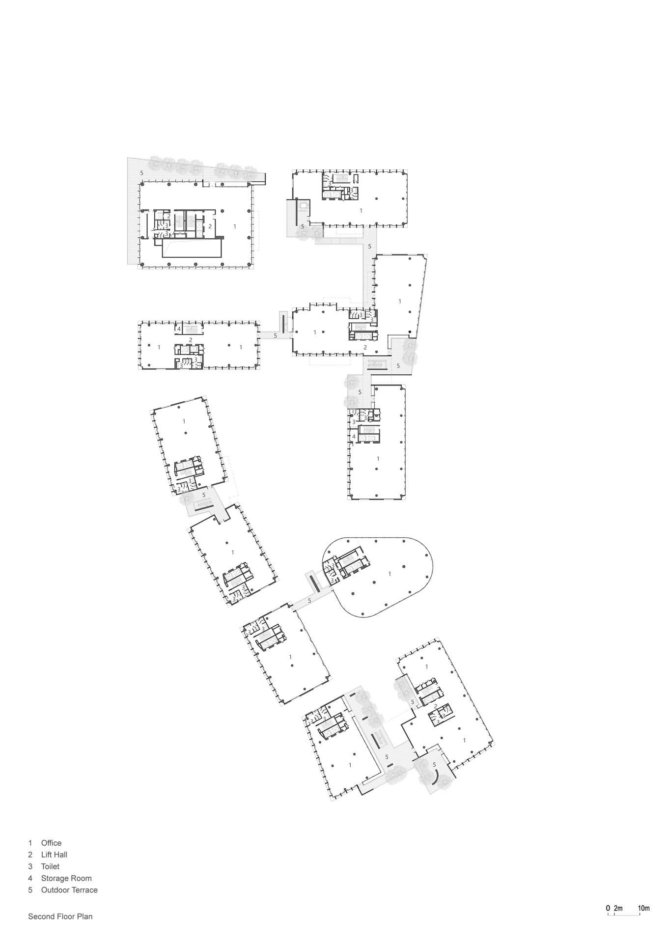 成都麓湖漂浮总部办公楼丨中国成都丨直向建筑-42