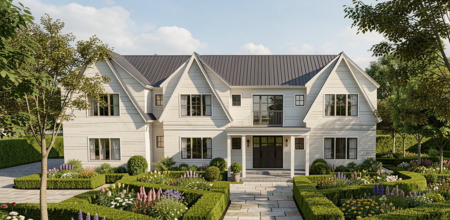 纽约汉普顿定制住宅室内设计项目丨美国纽约-0