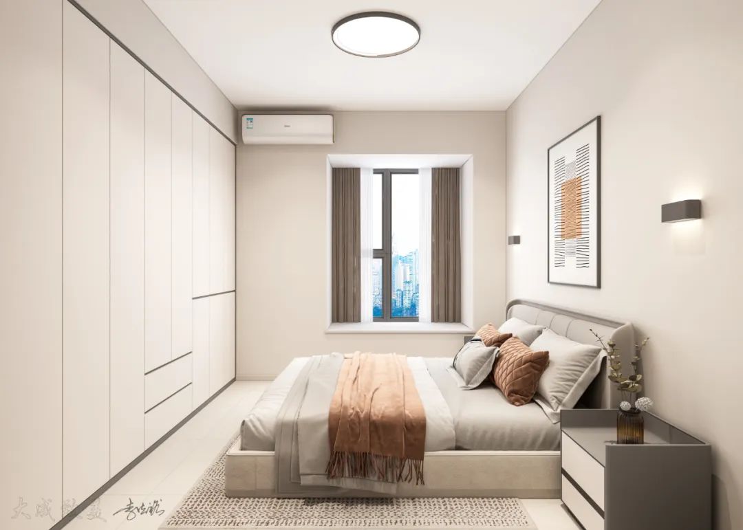 见山 128m² 客厅书房一体化设计丨大成致美装饰旗舰店-24