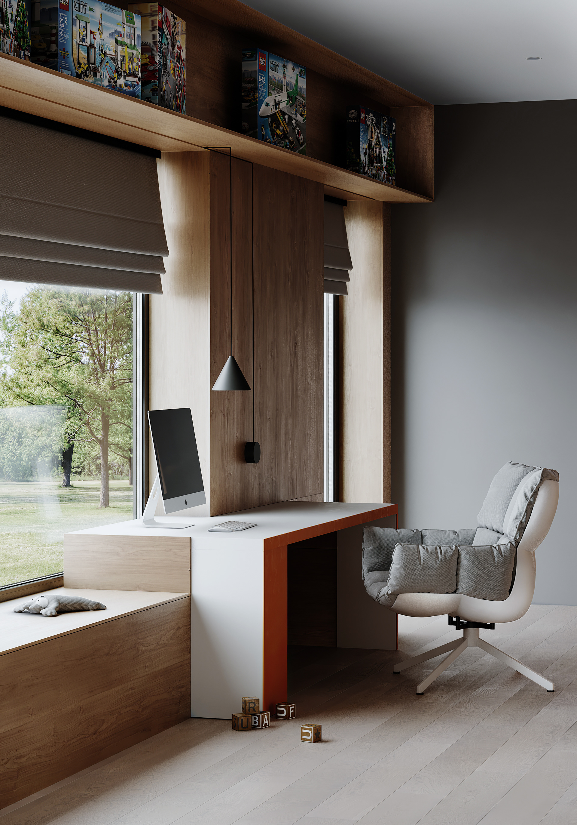 儿童游乐区地下室改造项目丨法国巴黎丨Tyan Alexandr-6