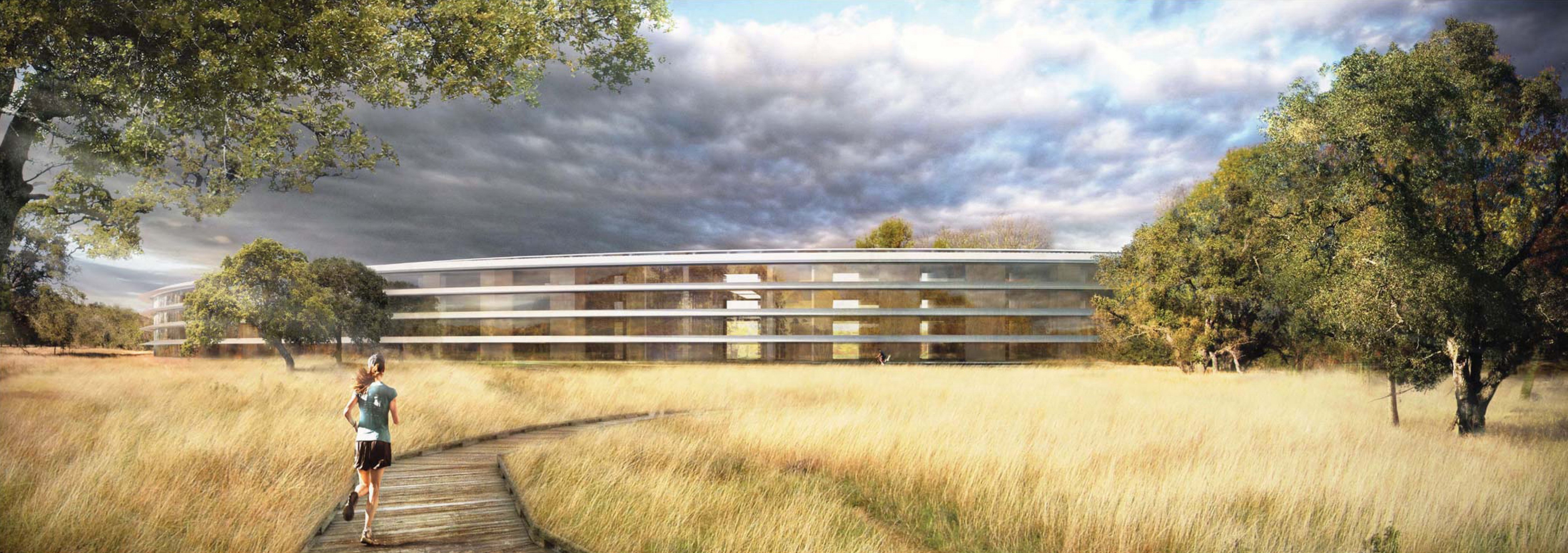 苹果公园 · 室内设计的人与自然和谐共生-37