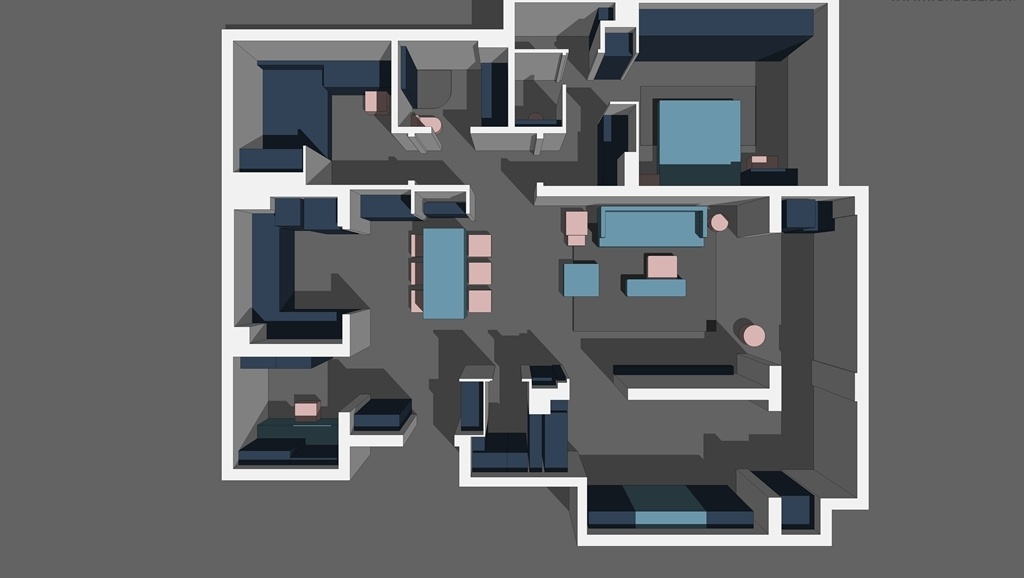 玖珑山 135㎡家居设计-5
