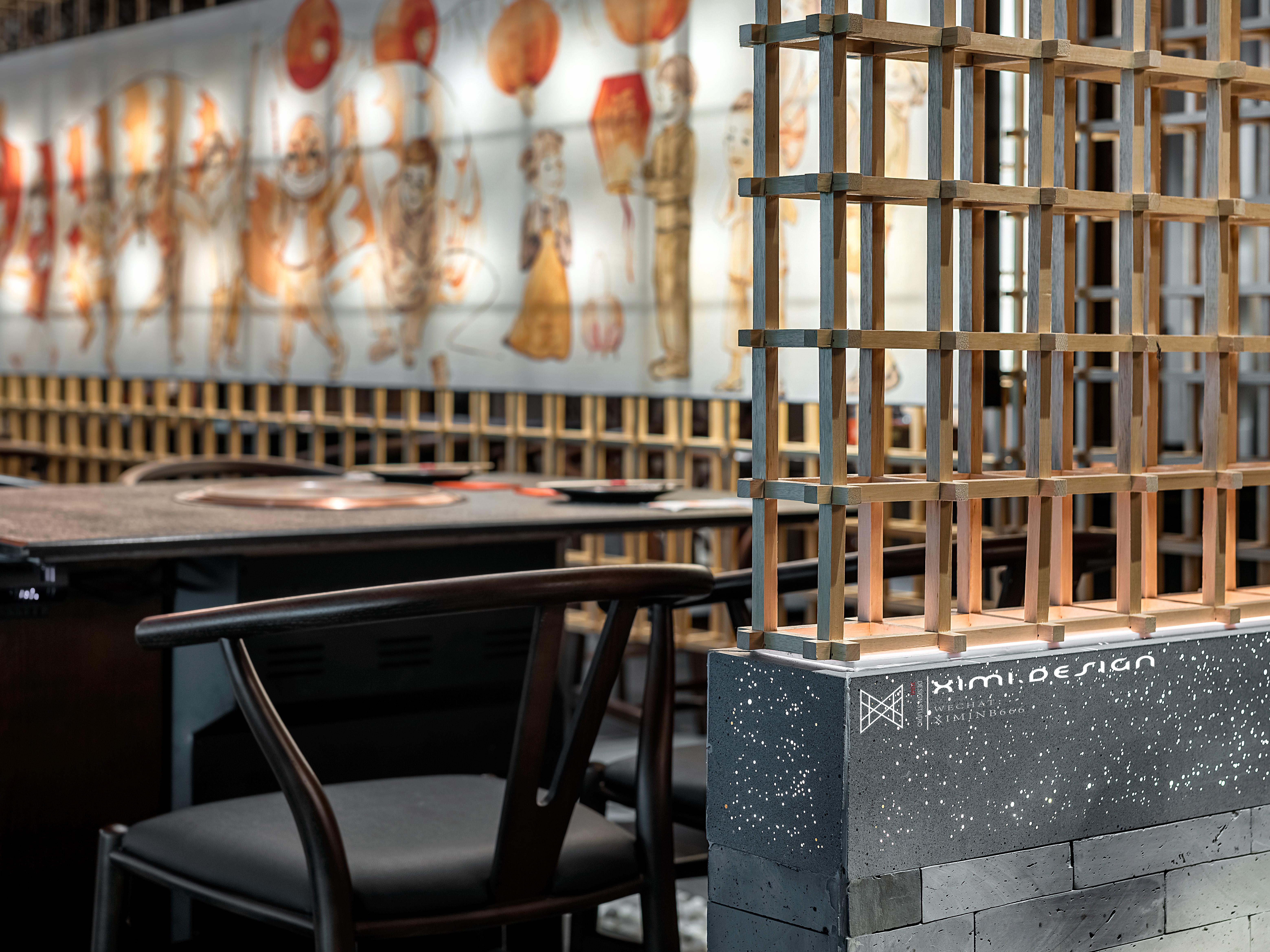 藏在 CBD 的四合院|广州烤肉店设计丨中国广州丨西米工作室-35