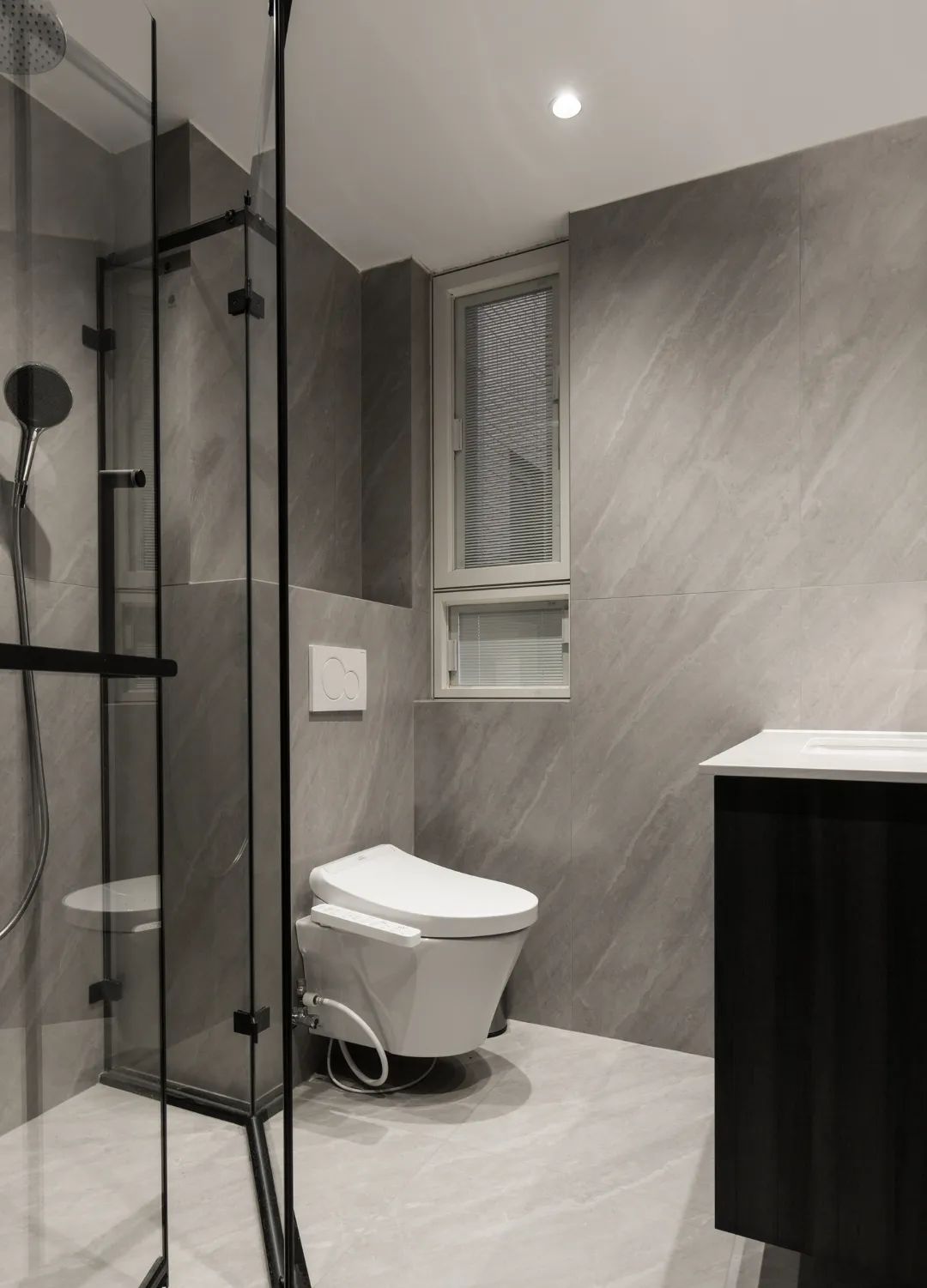 158㎡全承重墙老三居的现代简约设计丨研筑国际室内设计事务所-60