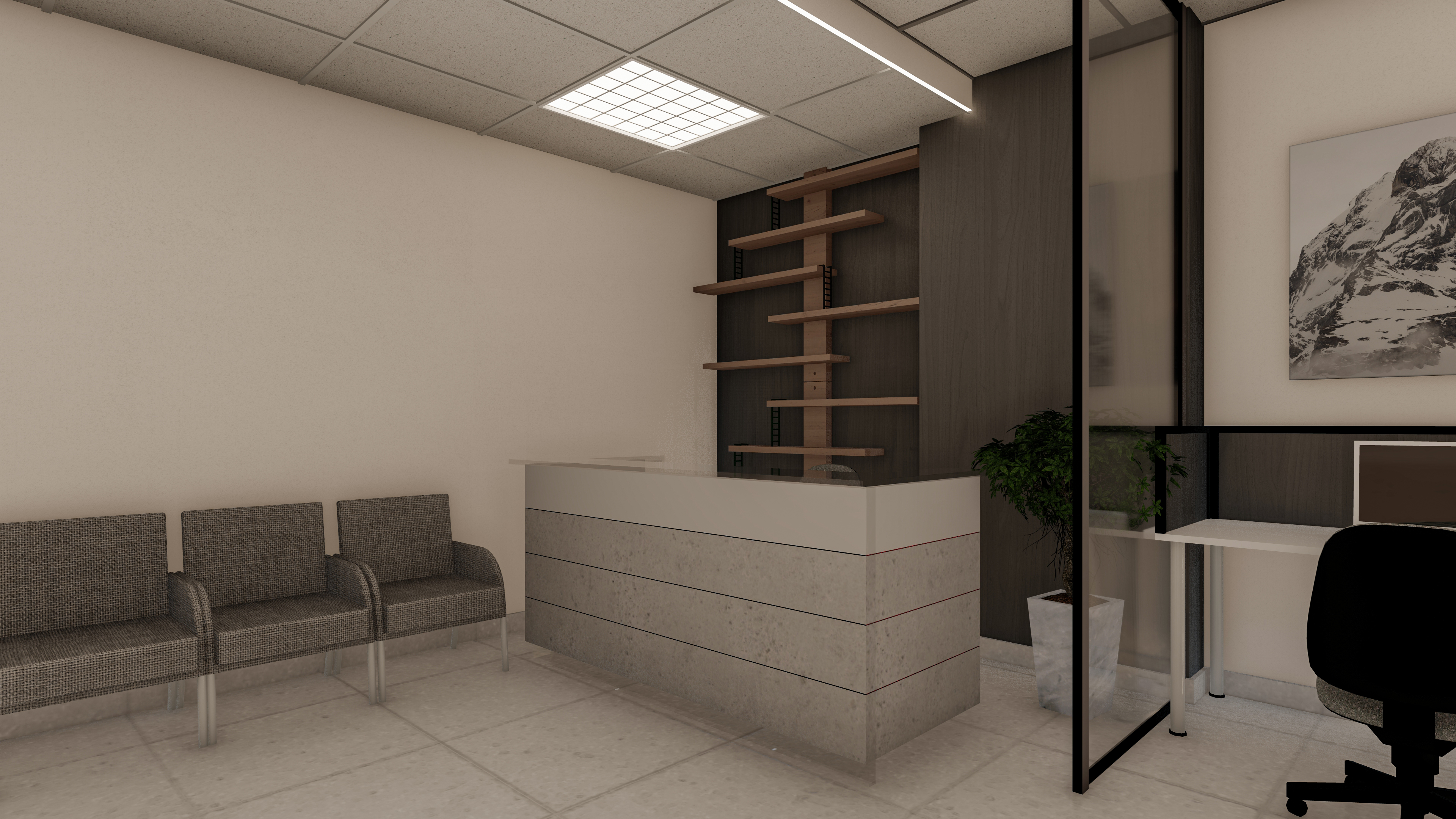 SMALL OFFICE DESIGN -DUBAI-7