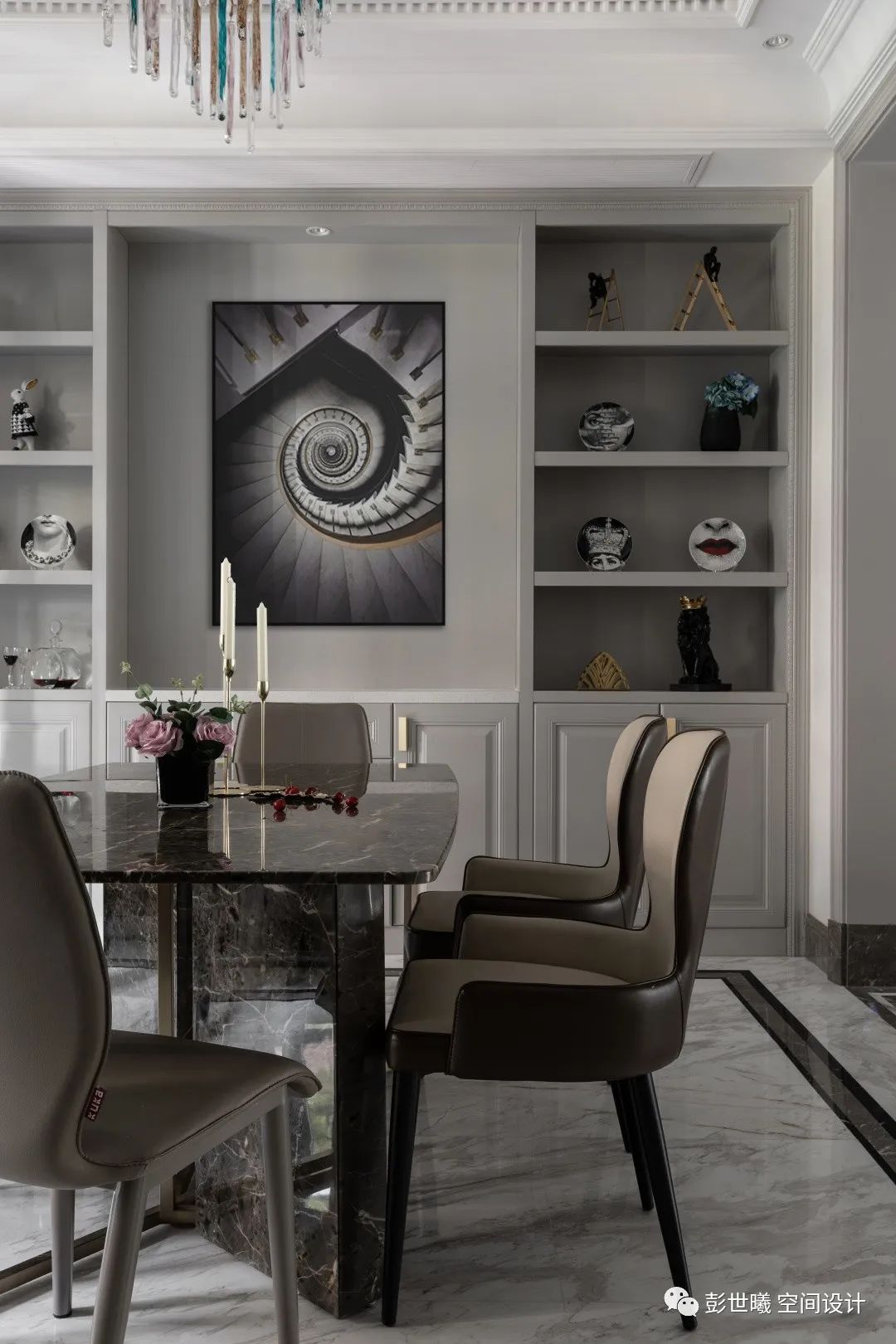 现代法式浪漫 · 杭州大华悦宫设计案例丨中国杭州丨彭世曦空间设计-21