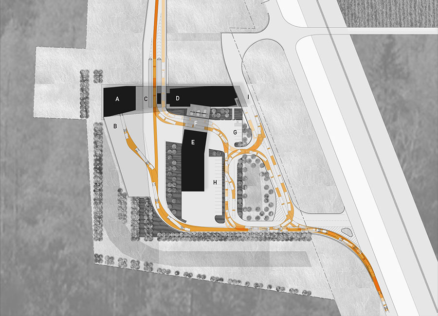 美国 Warroad 陆地港口入境景观设计-13