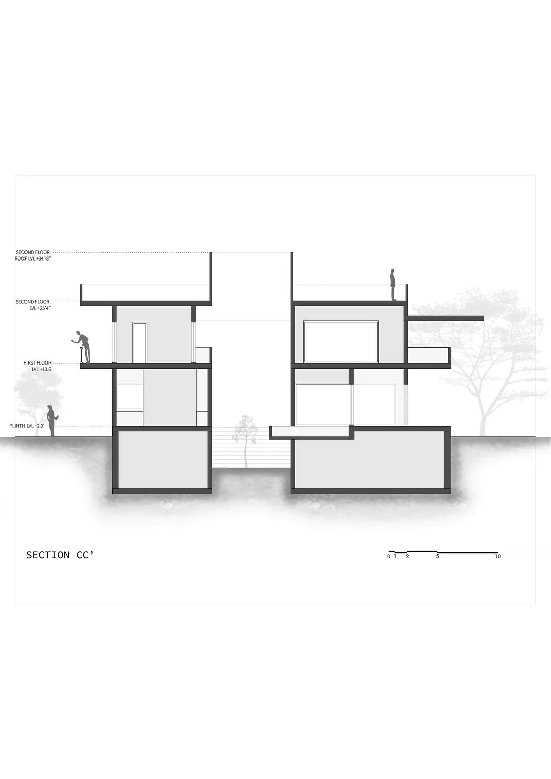 窄砖房丨印度特里凡得琅丨Srijit Srinivas  ARCHITECTS-63